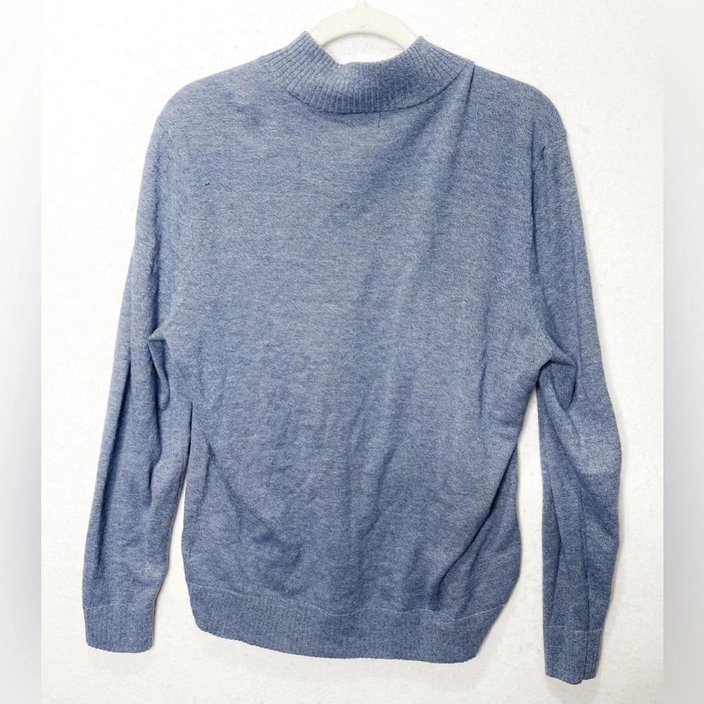 Smartwool Sparwood Quarter Zip Wool Blend Sweater Layering Gorpcore Size Medium - Picture 3 of 7